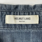 HELMUT LANG / ハンドステッチ ミニマルデニムシャツ SIZE:S
