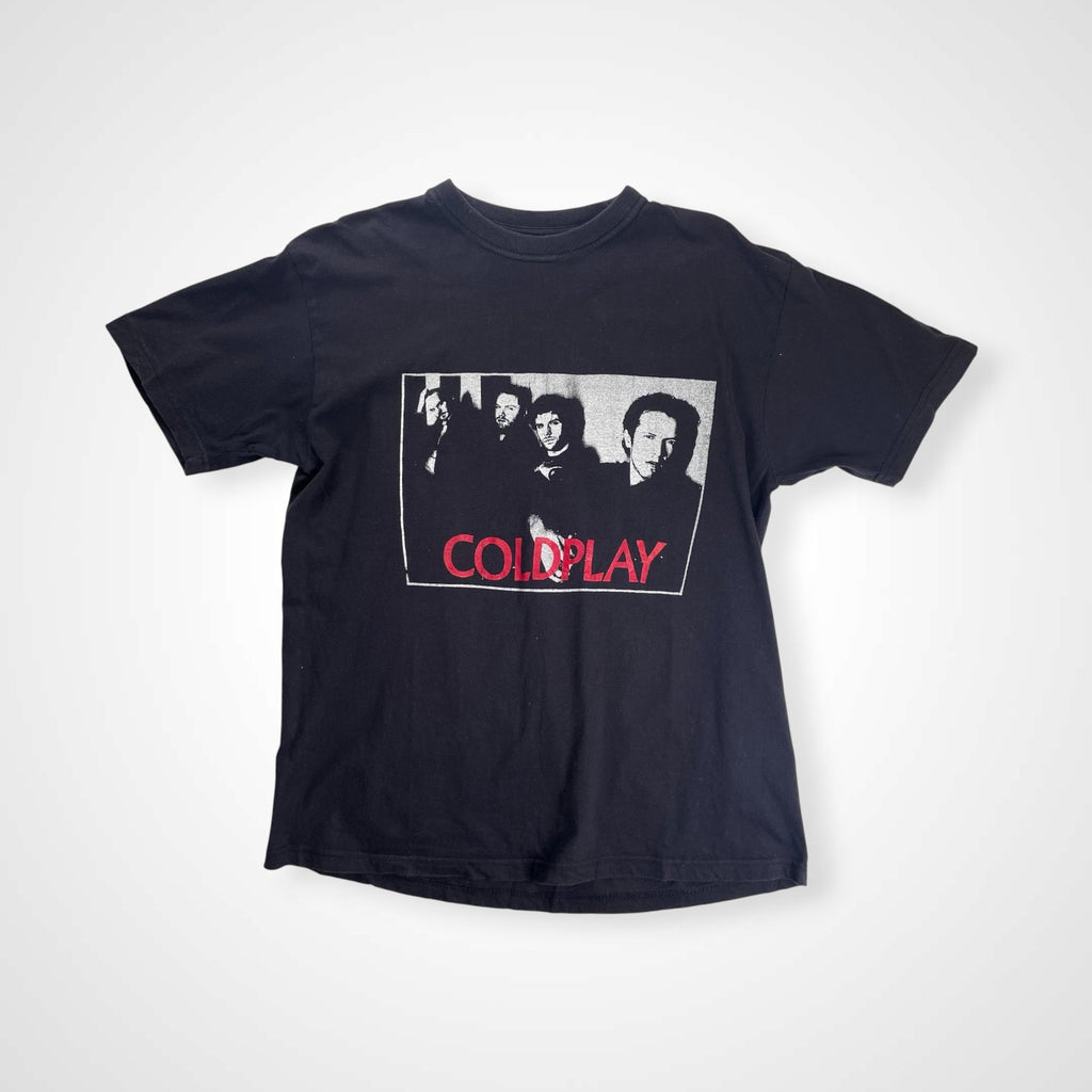 COLDPLAY コールドプレイ / 00s 「美しき生命／Viva La Vida」 ツアーTシャツ バンドT SIZE:M-L程度