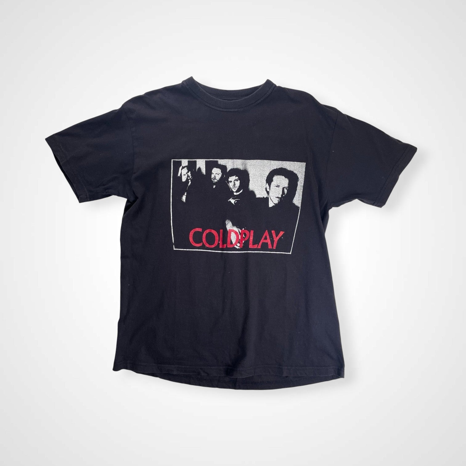 COLDPLAY コールドプレイ / 00s 「美しき生命／Viva La Vida」 ツアーTシャツ バンドT SIZE:M-L程度