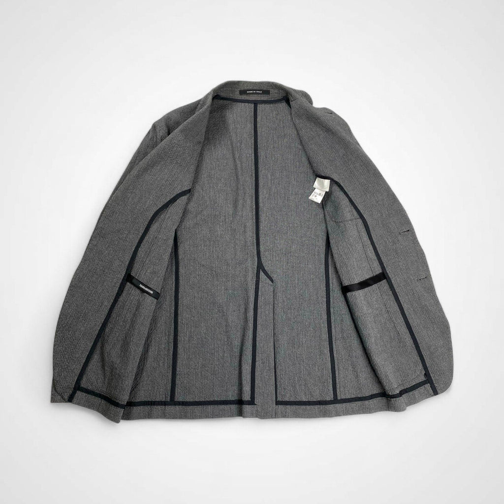 TAGLIATORE タリアトーレ / A-GYM シアサッカー セットアップ グレー  美品 参考定価：110,000程度 SIZE:44