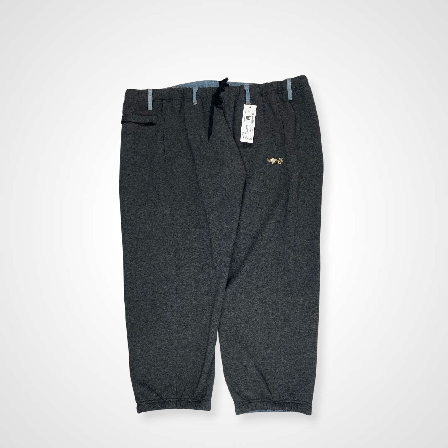 BLESS ブレス / over jogging pants 再構築 スウェット デニム 参考定価：124,000+tax SIZE:L