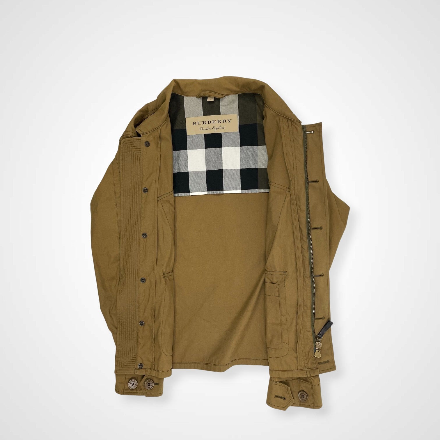 BURBERRY バーバリー / サファリブルゾン リカルド・ティッシ期 参考定価：150,000程度 SIZE:48