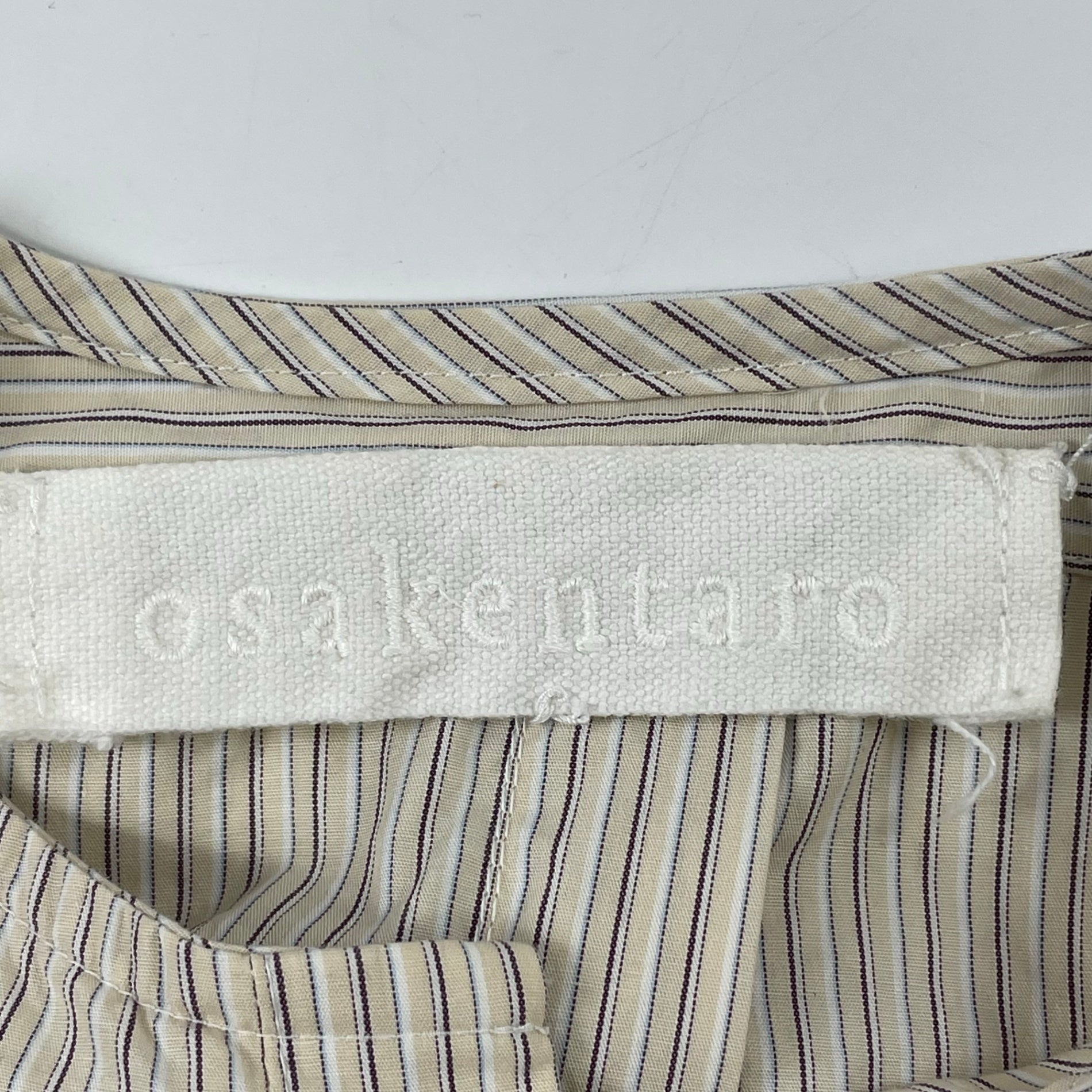 osakentaro / バラバラストライプシャツ 参考定価：30,000程度 SIZE：M-L程度