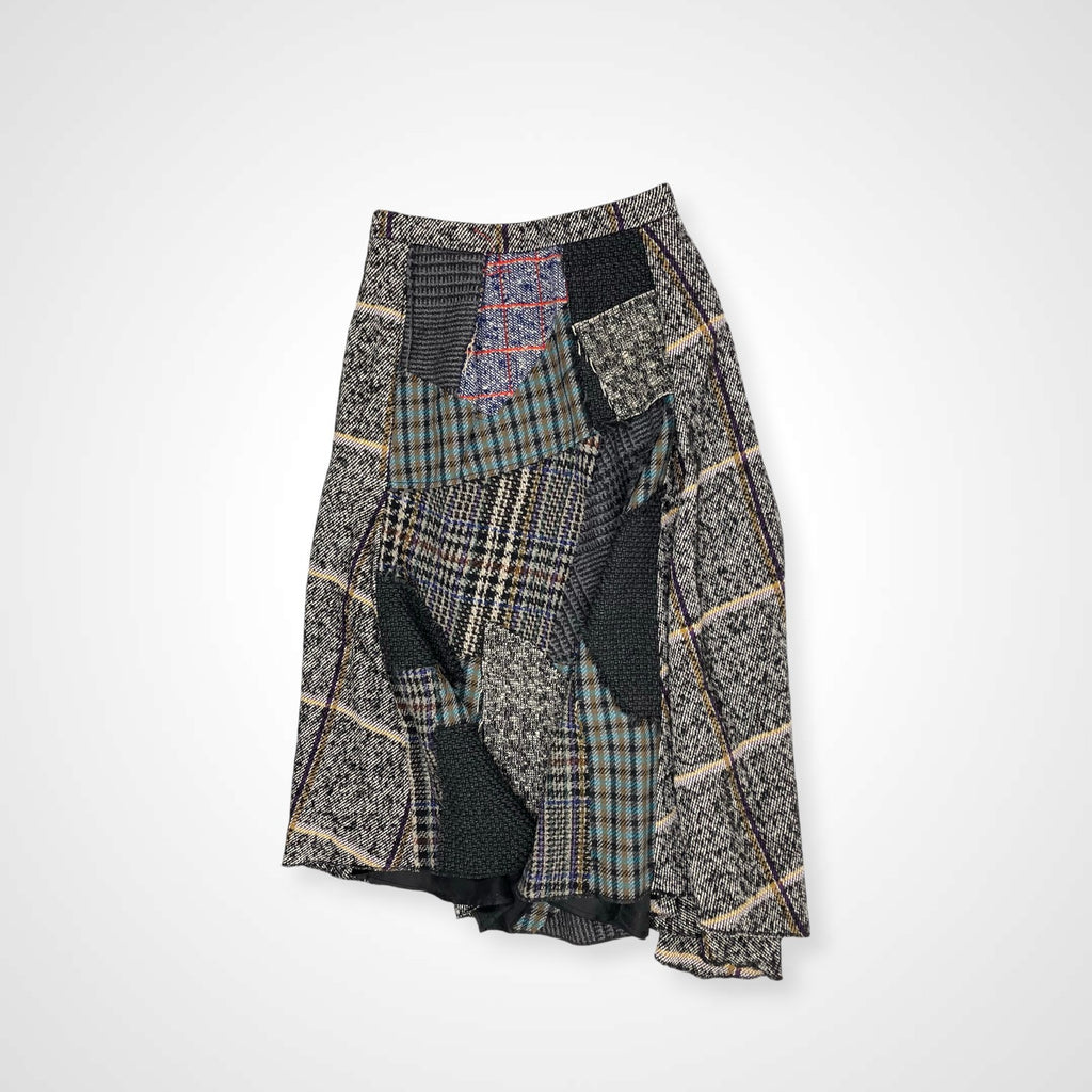 collection PRIVEE? コレクション プリヴェ / ツイードアシンメトリースカート H.P FRANCE取扱い 参考定価：50,000程度 SIZE:42