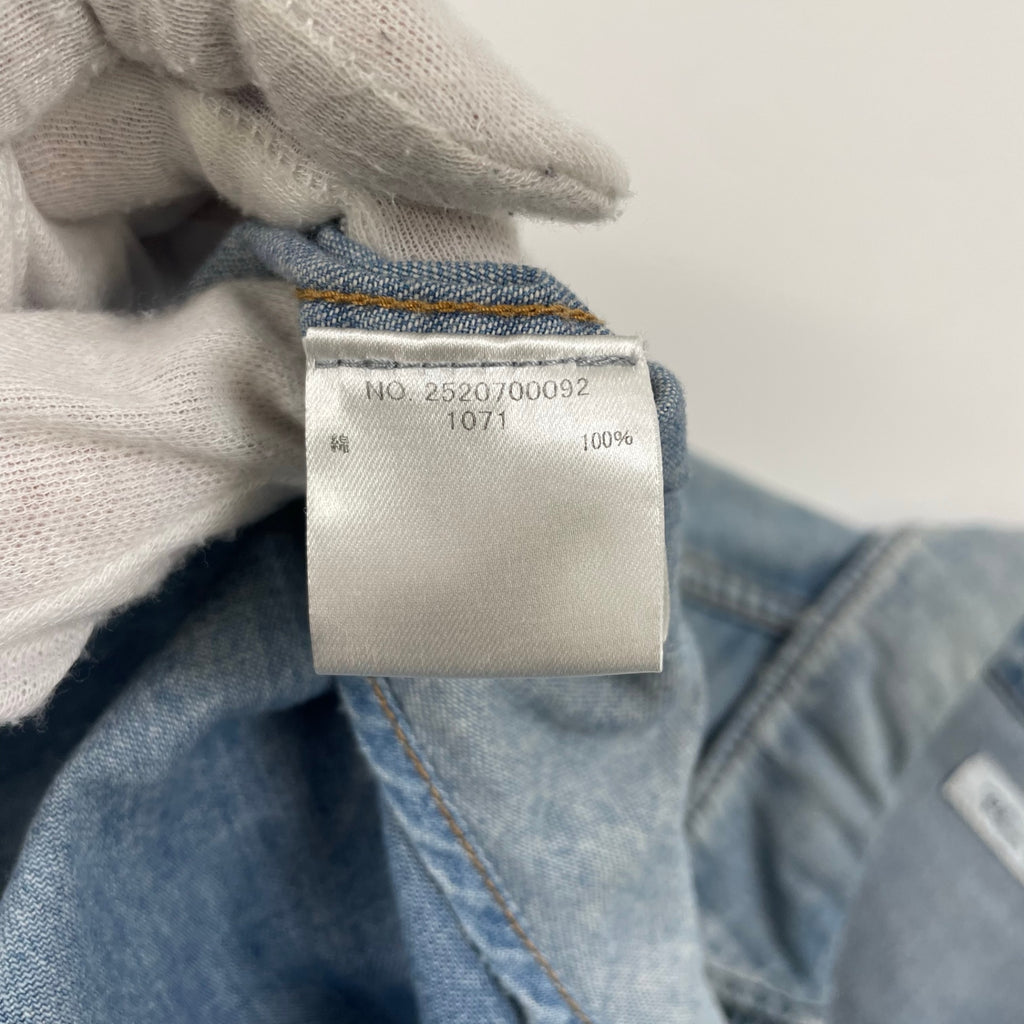Ron herman ロンハーマン / ヴィンテージ加工 スナップボタンデニムシャツ 参考定価：40,000程度 SIZE:XL