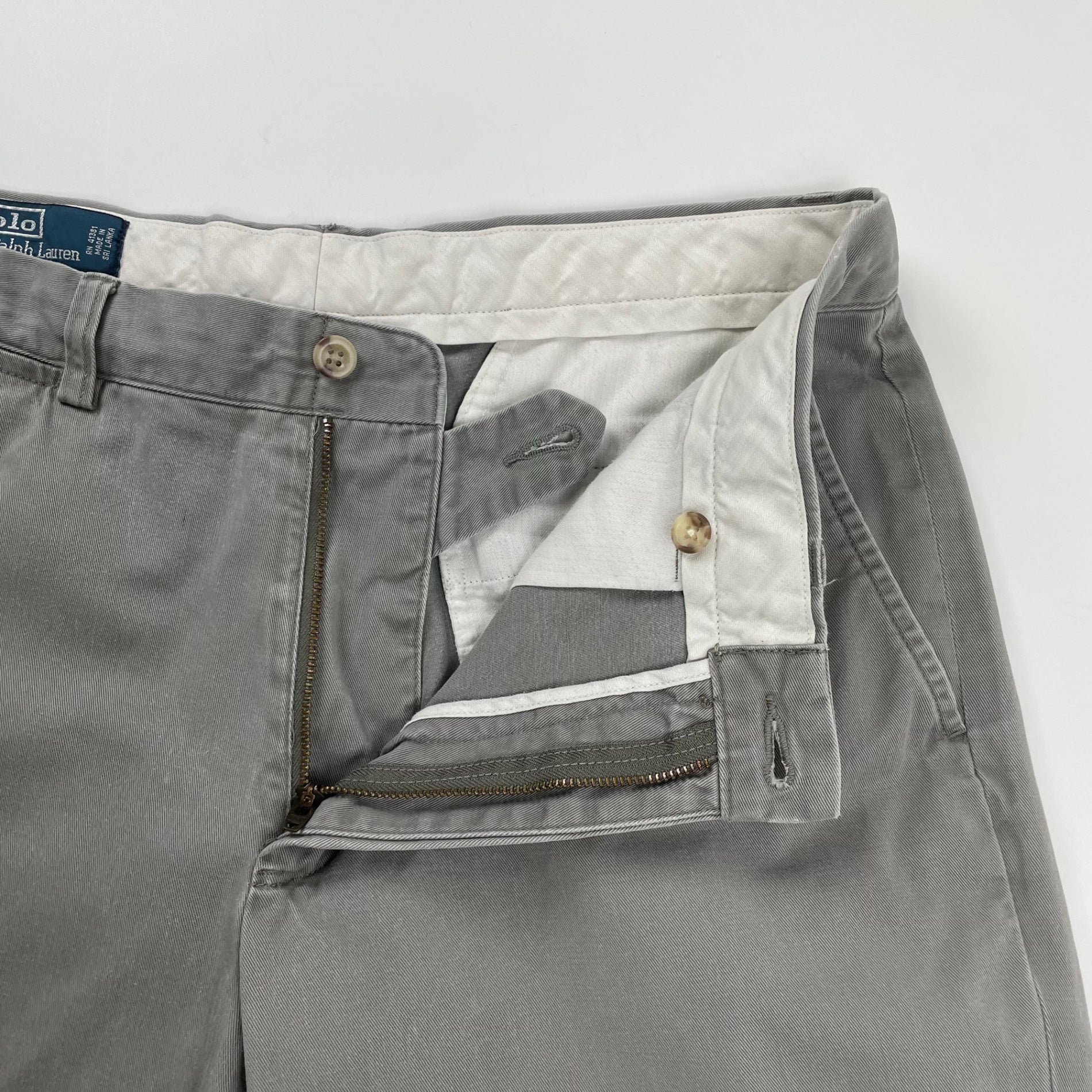 POLO by RALPH LAUREN ポロバイラルフローレン / 90s PRESTON PANT ヴィンテージチノ グレー SIZE：W33×L32
