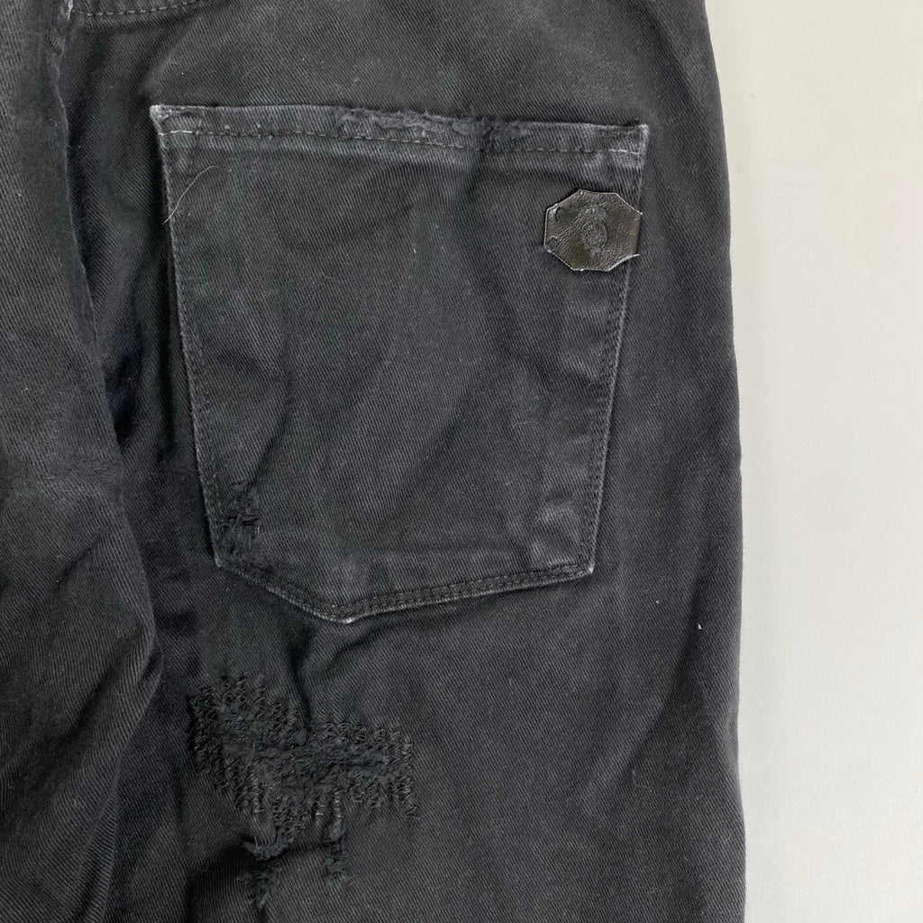 P.M.D.S. PREMIUM MOOD DENIM SUPERIOR / ダメージ リペア加工 デニムパンツ 参考定価：40,000程度 SIZE:W28
