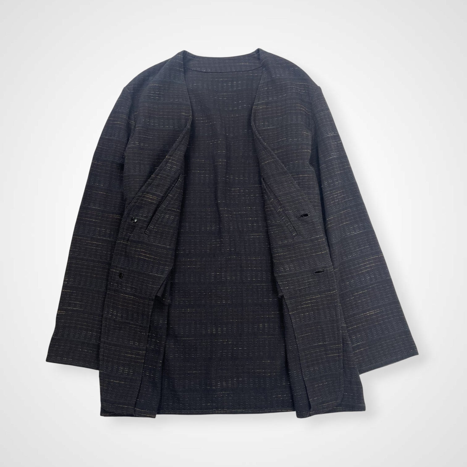 the SAKAKI ザ サカキ / 居間着 甘織 コットン100％ 参考定価：28,000程度 SIZE:L