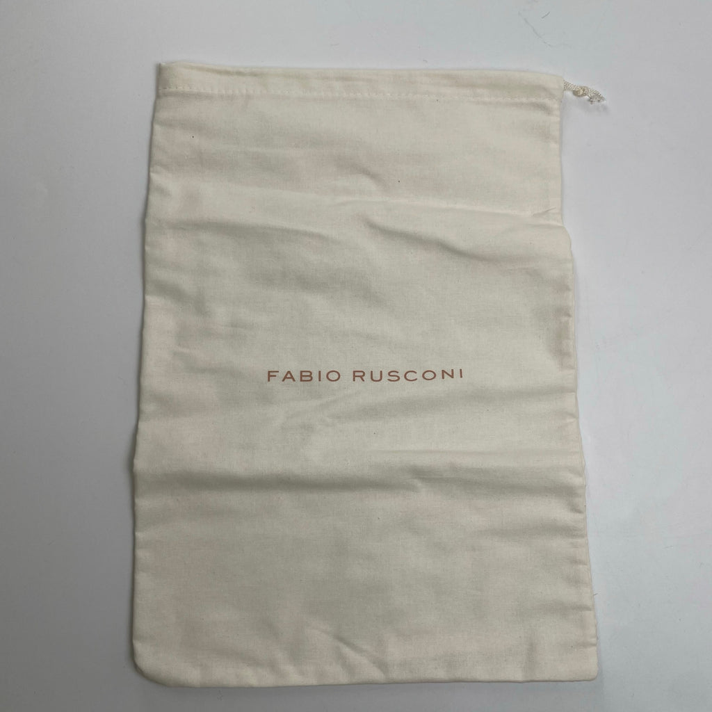 FABIO RUSCONI ファビオルスコーニ / ポインテッドフラットパンプス 箱・布袋付 参考定価：32,000+tax SIZE:38