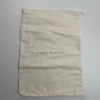 FABIO RUSCONI ファビオルスコーニ / ポインテッドフラットパンプス 箱・布袋付 参考定価：32,000+tax SIZE:38