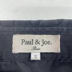 PAUL＆JOE / 丸襟パイピングシャツ 参考定価：32,000程度 SIZE:S