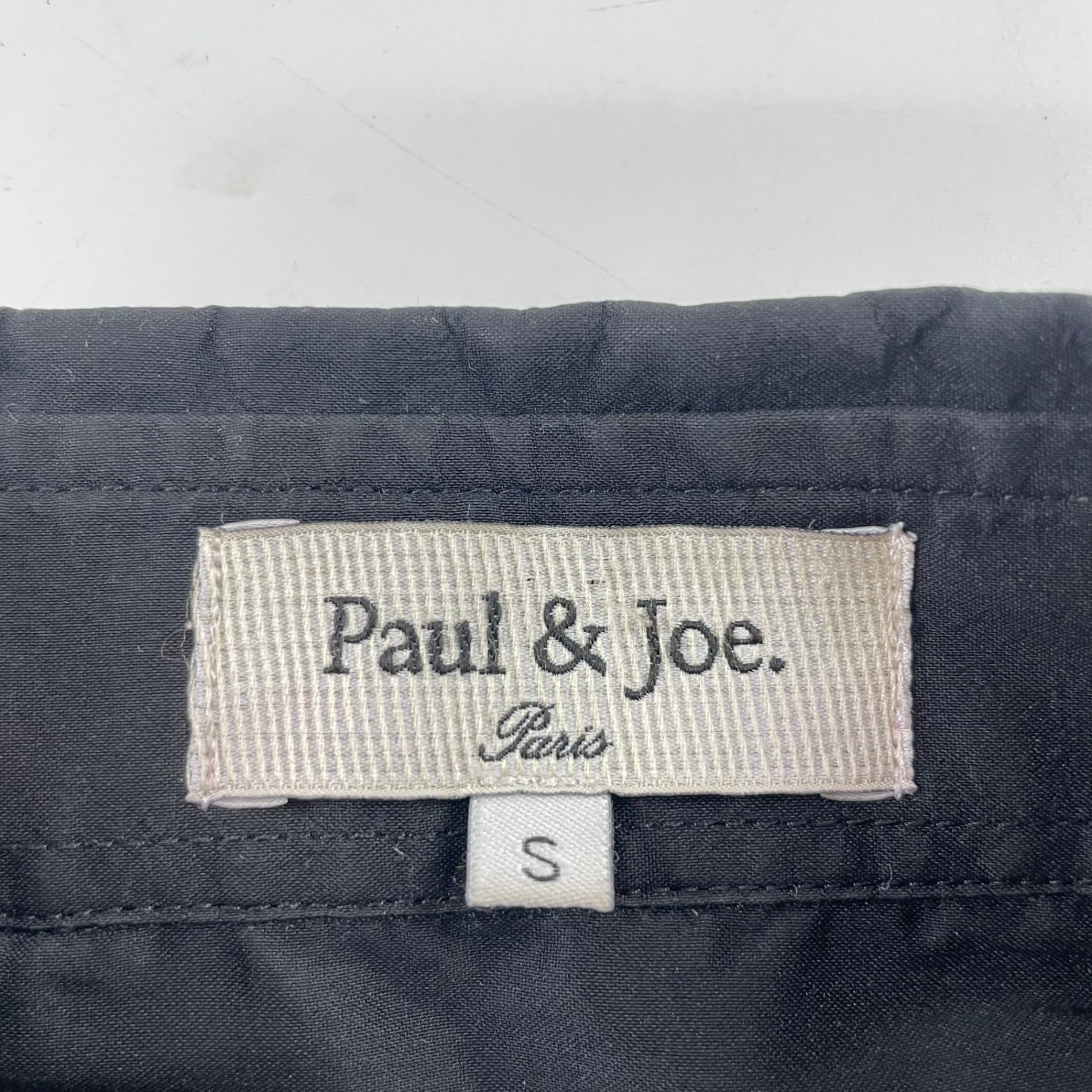 PAUL＆JOE / 丸襟パイピングシャツ 参考定価：32,000程度 SIZE:S