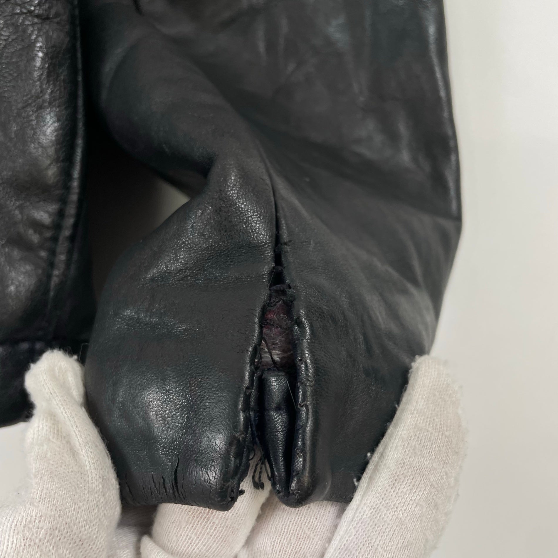 FRENCH VINTAGE / 8-90s パイロットレザージャケット SIZE:M程度