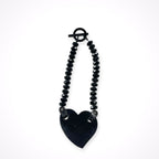 GIORGIO ARMANI / ハートネックレス＆イヤリングセット 参考定価：170,000程度