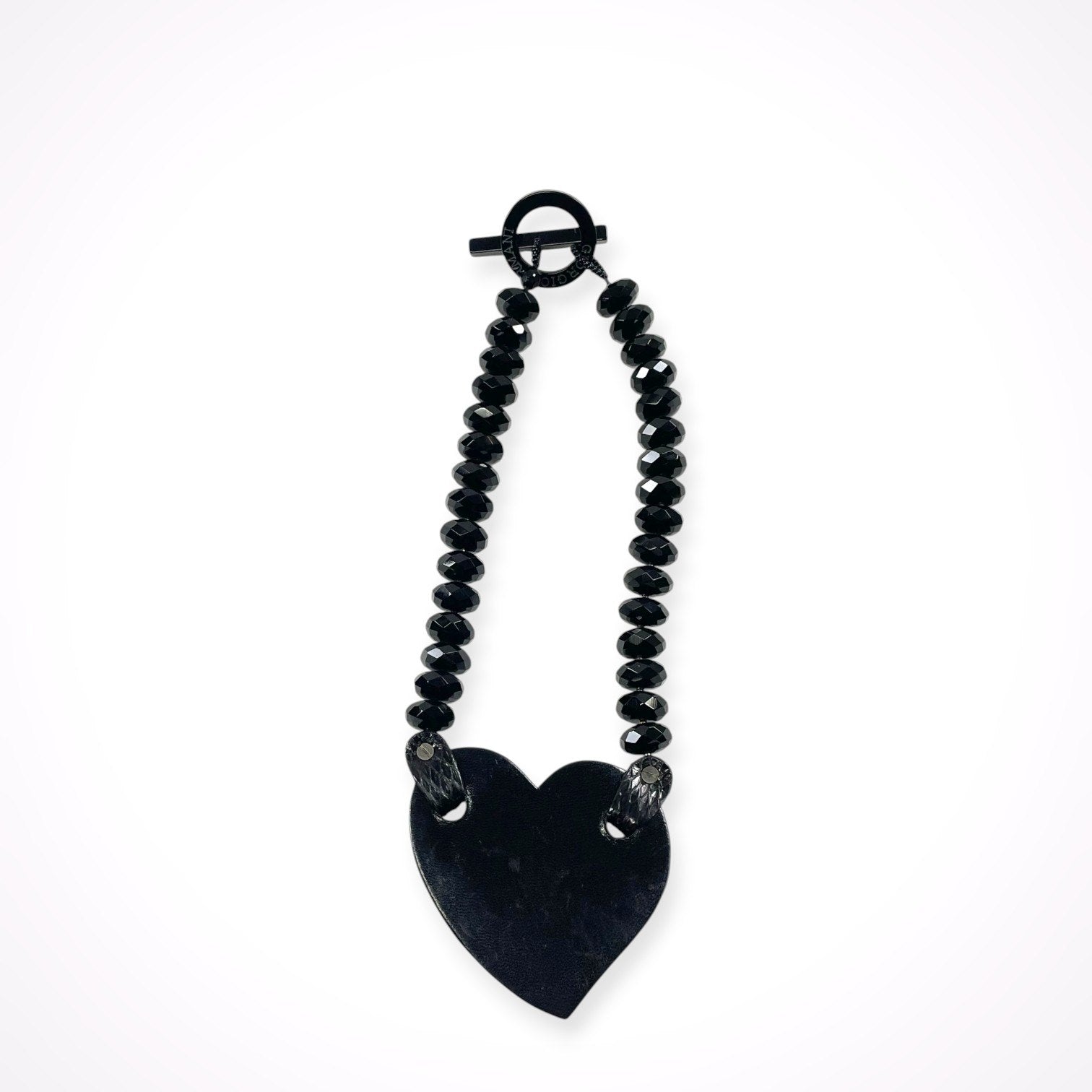 GIORGIO ARMANI / ハートネックレス＆イヤリングセット 参考定価：170,000程度
