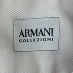 ARMANI collezioni / ツイルコットンシャツ ライトグレー SIZE:39