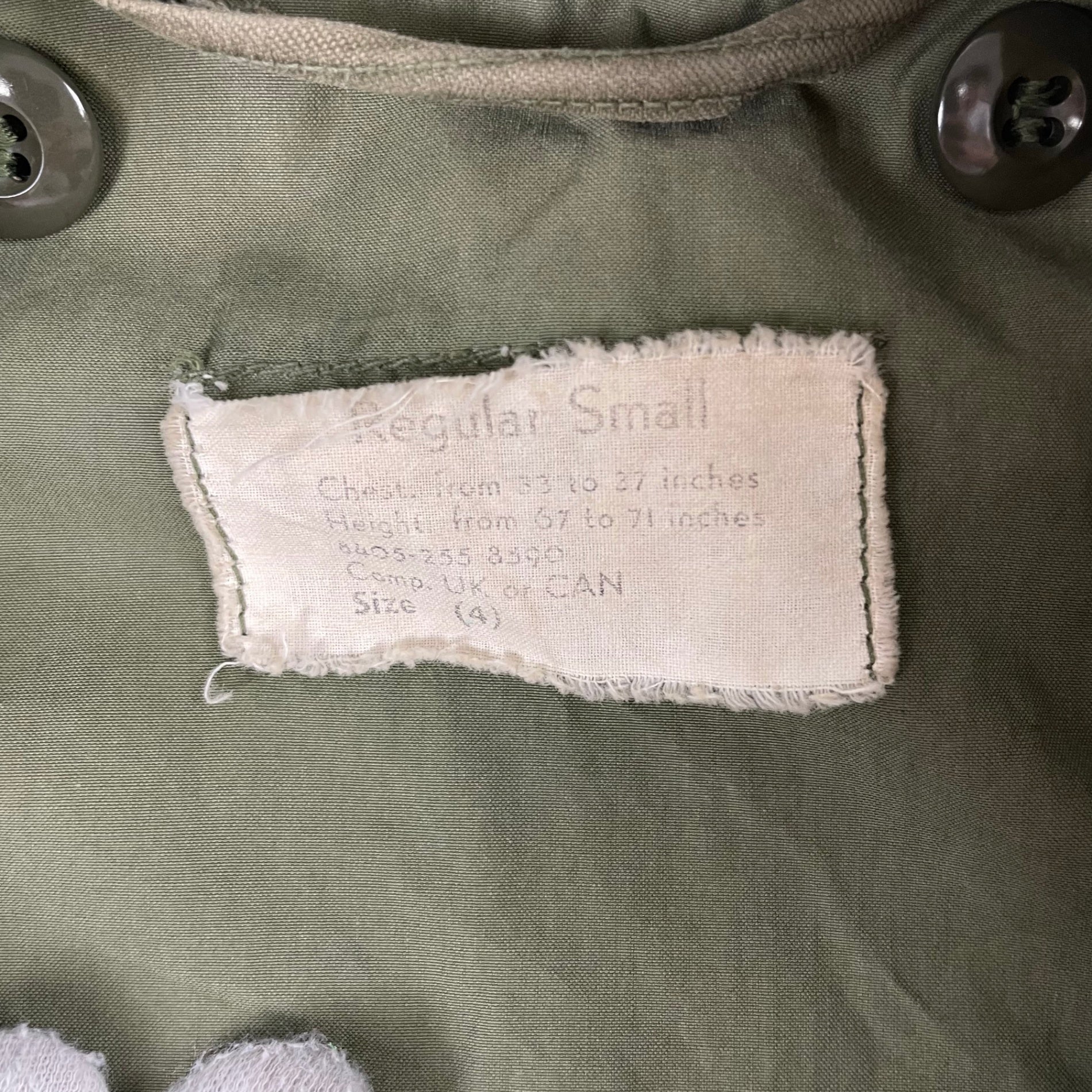 VINTAGE / 62年製 M-1951フィールドジャケット 米軍実物 SIZE:Regular-Small