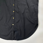 Acne Studios アクネ ストゥディオズ / ビッグシルエットシャツワンピース コットン100％ 金ボタン 参考定価：39,000+tax SIZE:34