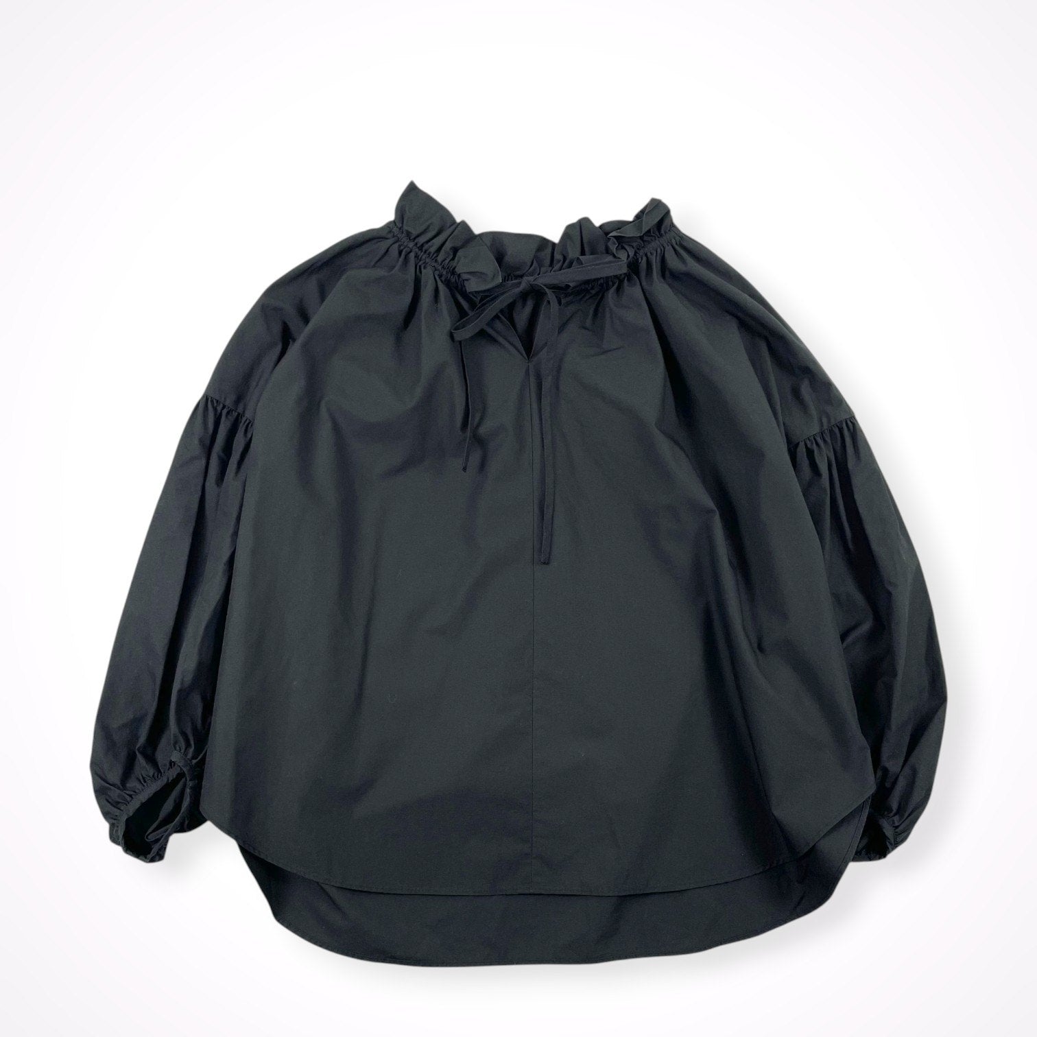 FENNEL / ギャザーL/Sブラウス 参考定価：16,000程度 SIZE:9