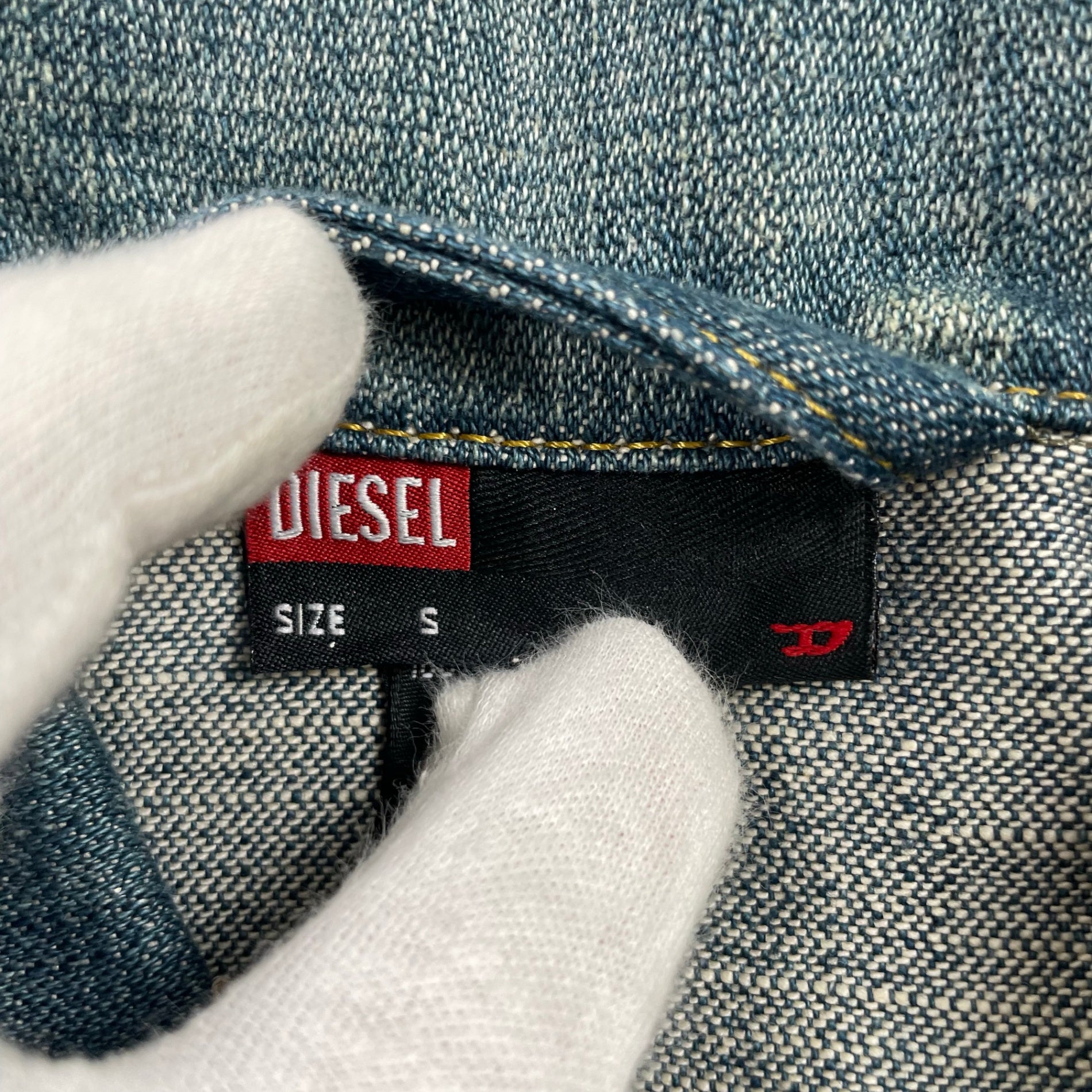 DIESEL ディーゼル / 00s ギミックジップデニムジャケット ライダース ベスト SIZE：S