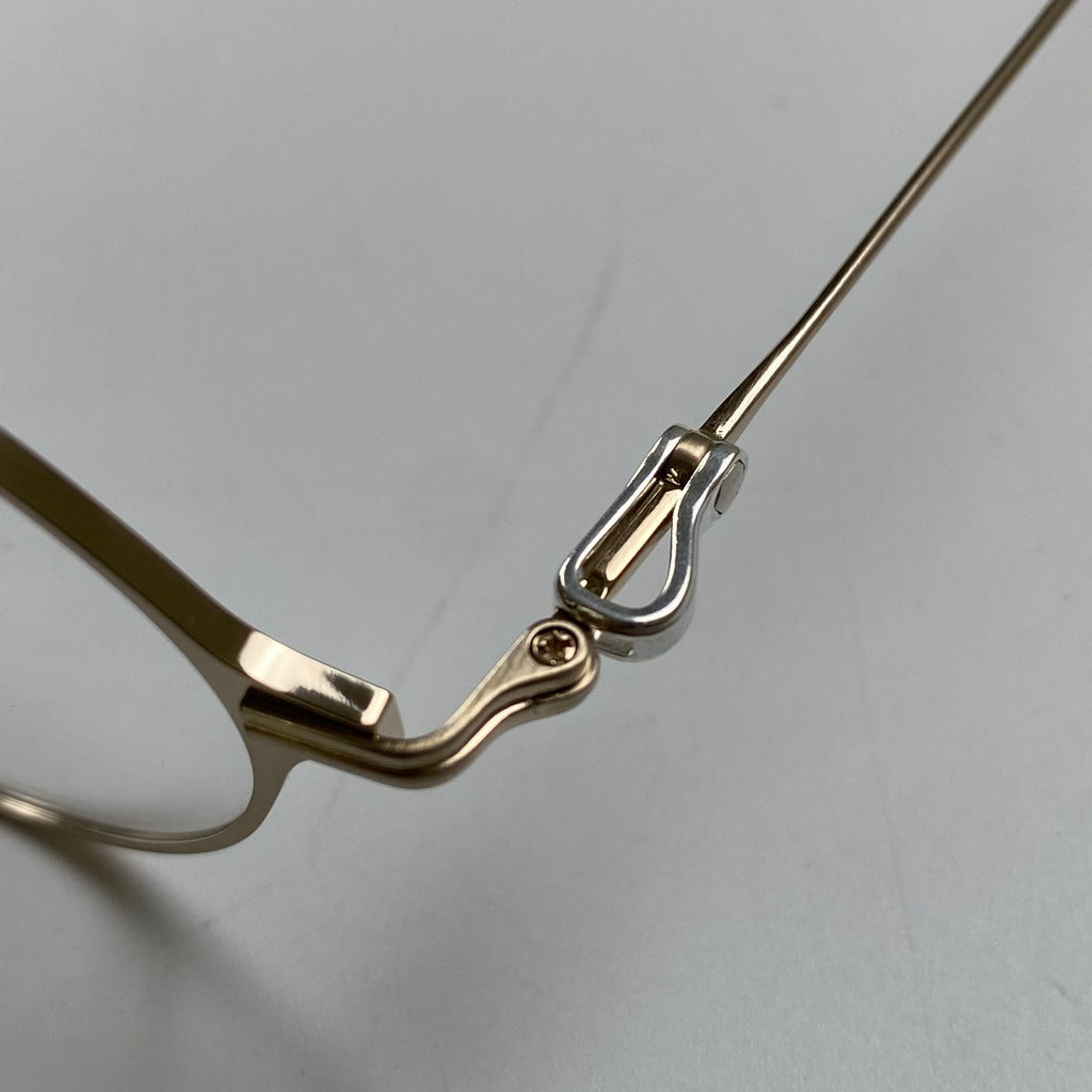 金子眼鏡 「PREMIUMシリーズ」 / ラウンド SILVER925ミックス 度なしクリアレンズ 参考定価：80,000程度 SIZE:47□22-141