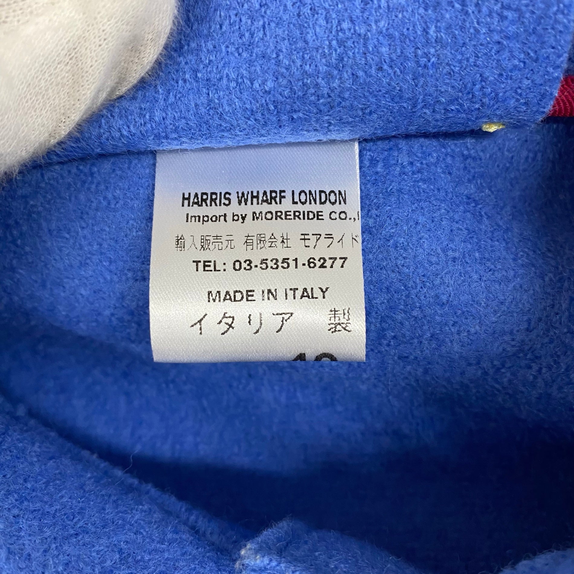 HARRIS WHARF LONDON ハリス ワーフ ロンドン / ローデンコート 圧縮ウール コート メルトン SIZE:40