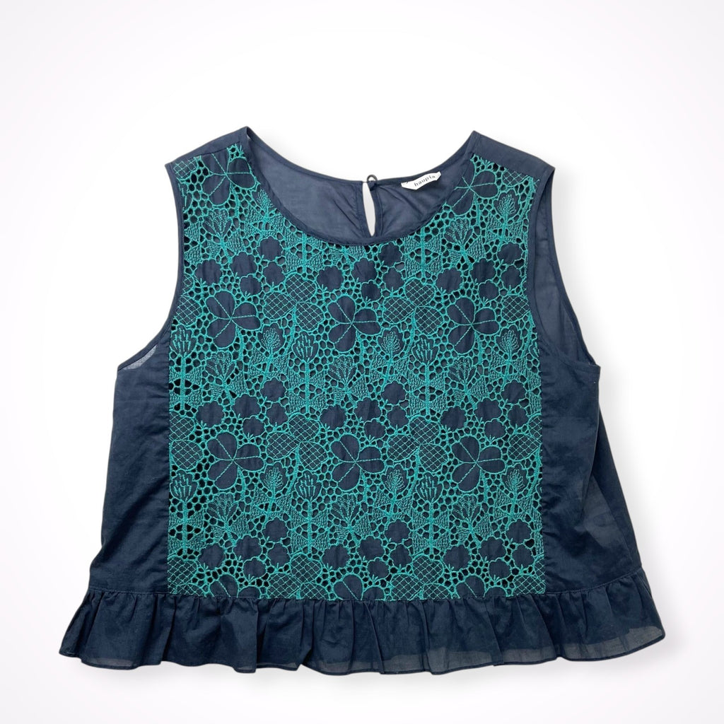 haupia / 刺繍レイヤードチュニック 参考定価：25,000程度 SIZE:38