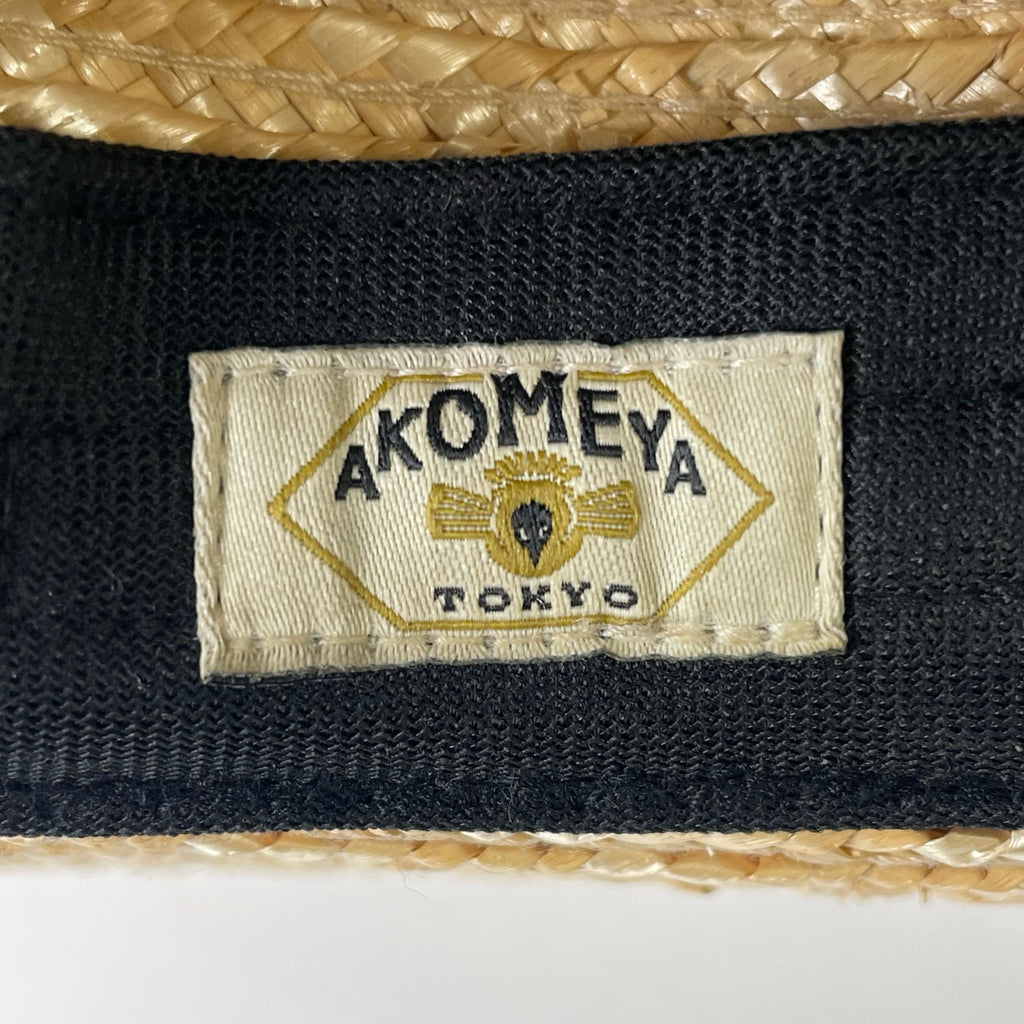 AKOMEYA × 田中帽子店 / 別注カンカン帽 参考定価：14,000程度