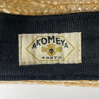 AKOMEYA × 田中帽子店 / 別注カンカン帽 参考定価：14,000程度