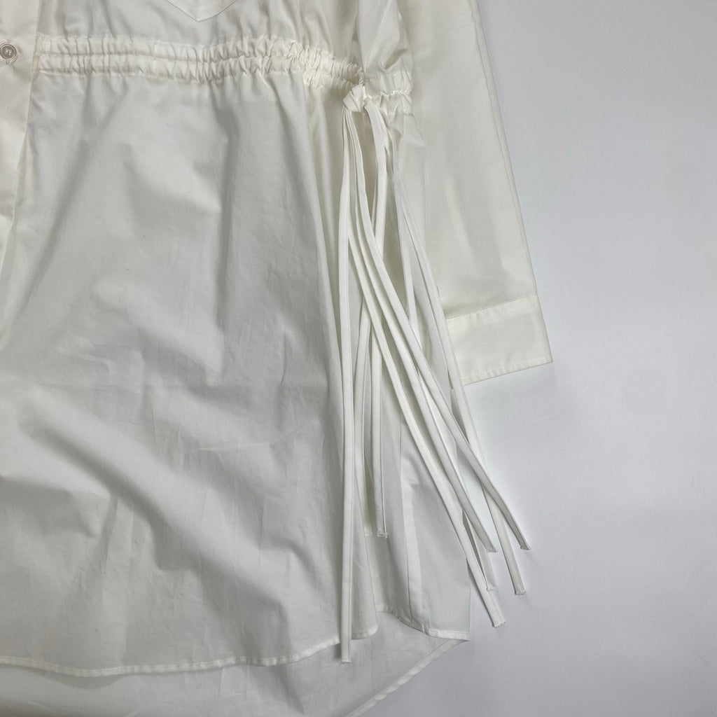 MM6 Maison Margiela エムエムシックス メゾン マルジェラ / WHITE SHIRT DRESS ホワイトシャツドレス 21AW 未使用品 参考定価：70,000程度  SIZE:S