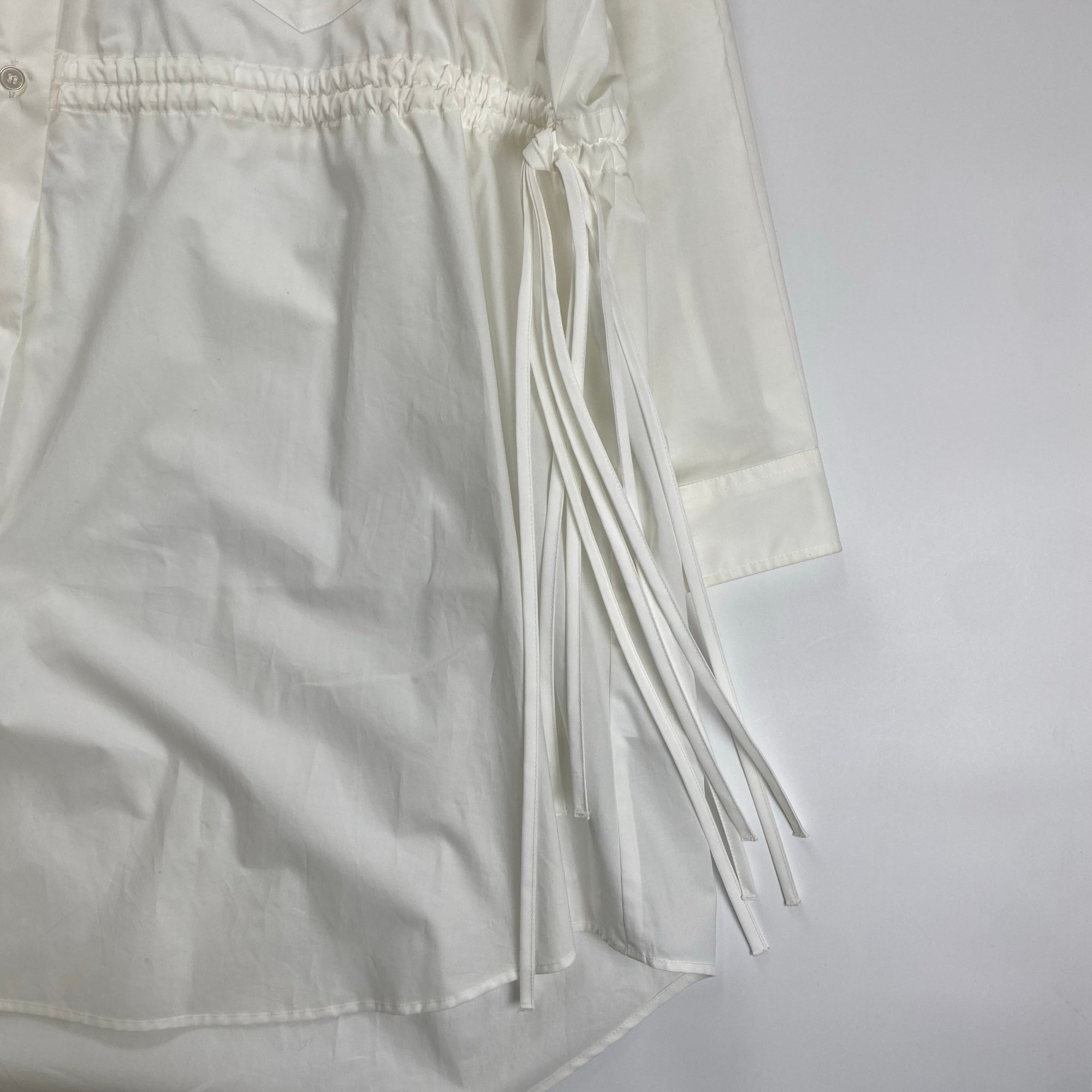 MM6 Maison Margiela エムエムシックス メゾン マルジェラ / WHITE SHIRT DRESS ホワイトシャツドレス 21AW 未使用品 参考定価：70,000程度  SIZE:S