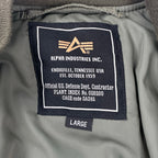 ALPHA × EMODA アルファ エモダ / MA-1 TIGHT ブルゾン 参考定価：25,800+tax SIZE:L