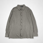 Polo by Ralph Lauren / スウェット生地 ハウンドトゥース シャツ SIZE：XXL