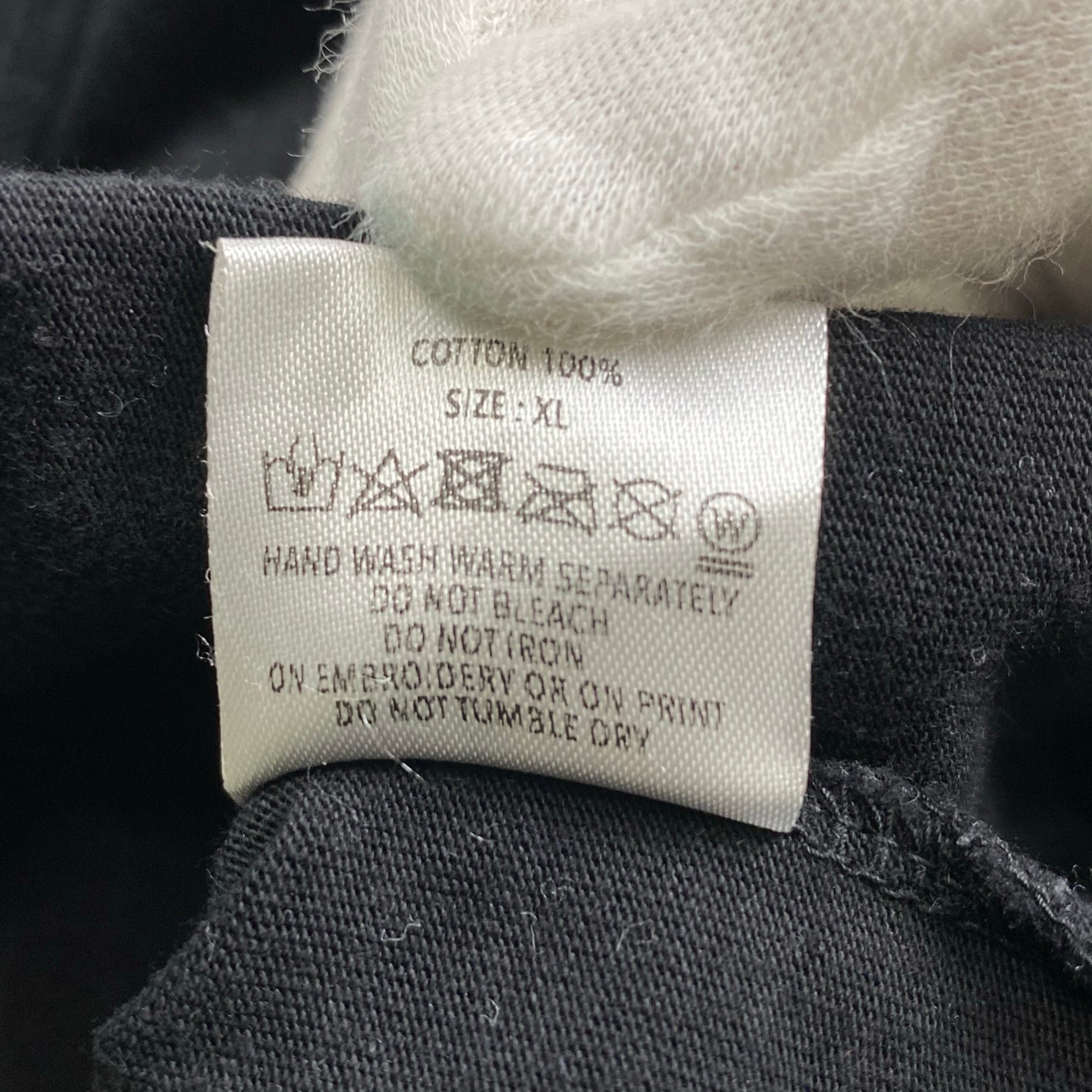 GOD SELECTION XXX / グラフィックTEE ブラック 参考定価：12,000+tax SIZE:XL