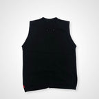 WTAPS ダブルタップス / オールドVネックニットベスト ブラック SIZE:1