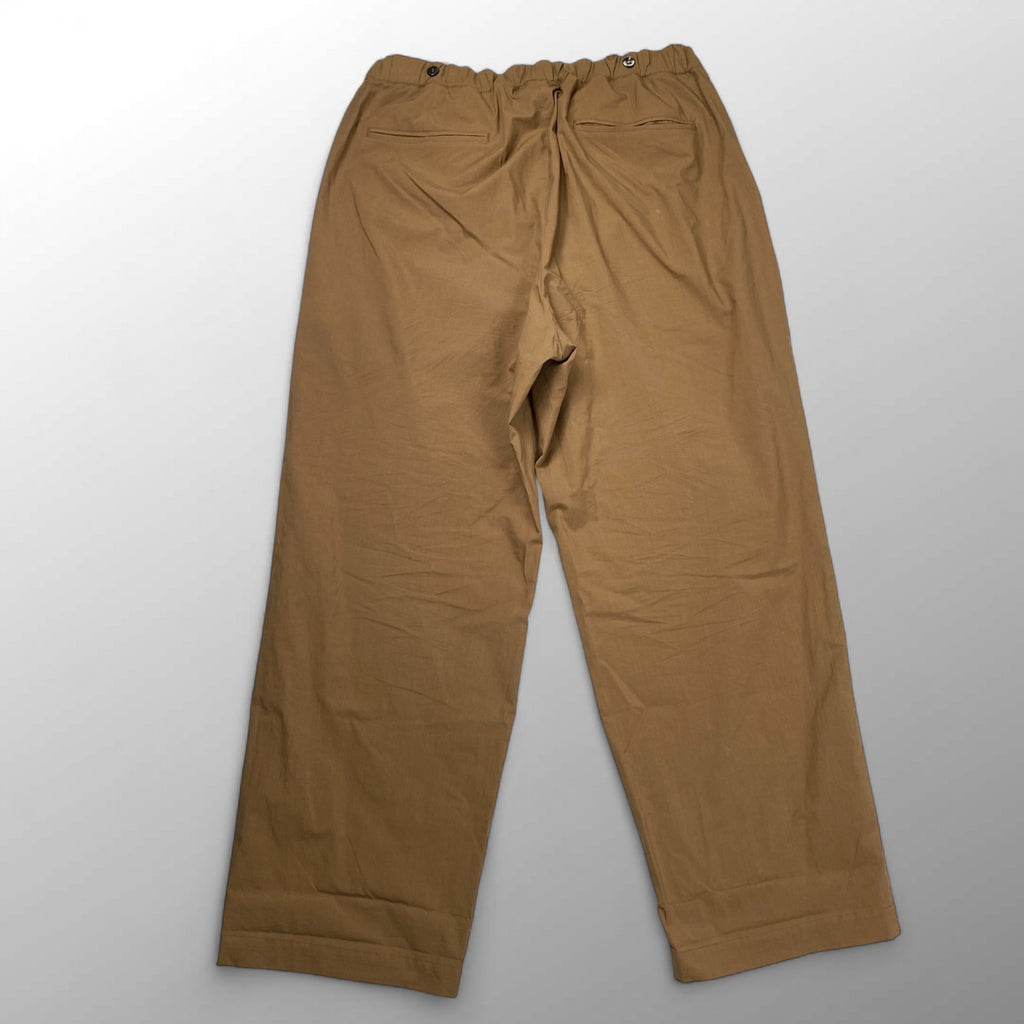 Midorikawa ミドリカワ / APRON EASY PANTS イージーパンツ 25SS ベージュブラウン 参考定価：66,000+tax