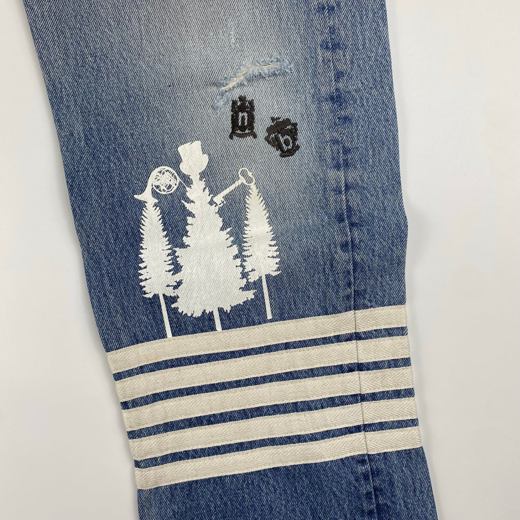 naked bunch ネイキドバンチ / リメイク デニムパンツ Ed TSUWAKI SIZE:W34