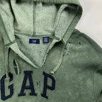 OLD GAP オールドギャップ / デストロイ ダメージ パーカー 鬼フェード SIZE：XL