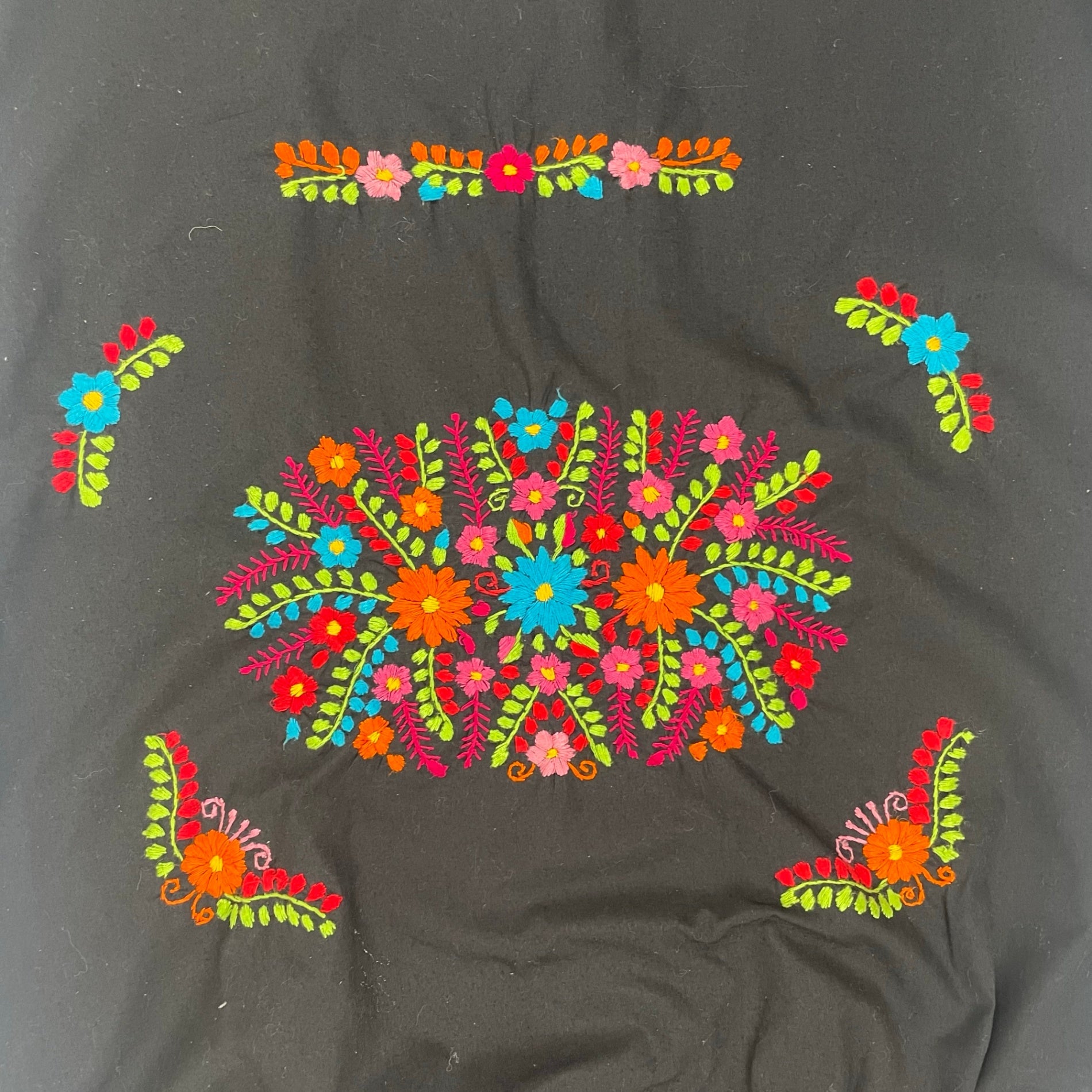 VINTAGE ヴィンテージ / 80s ヴィンテージ刺繍ワンピース 貫頭衣 SIZE