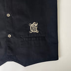 GREASER / 刺繍ロゴツイルベスト 参考定価：15,000程度 SIZE:L