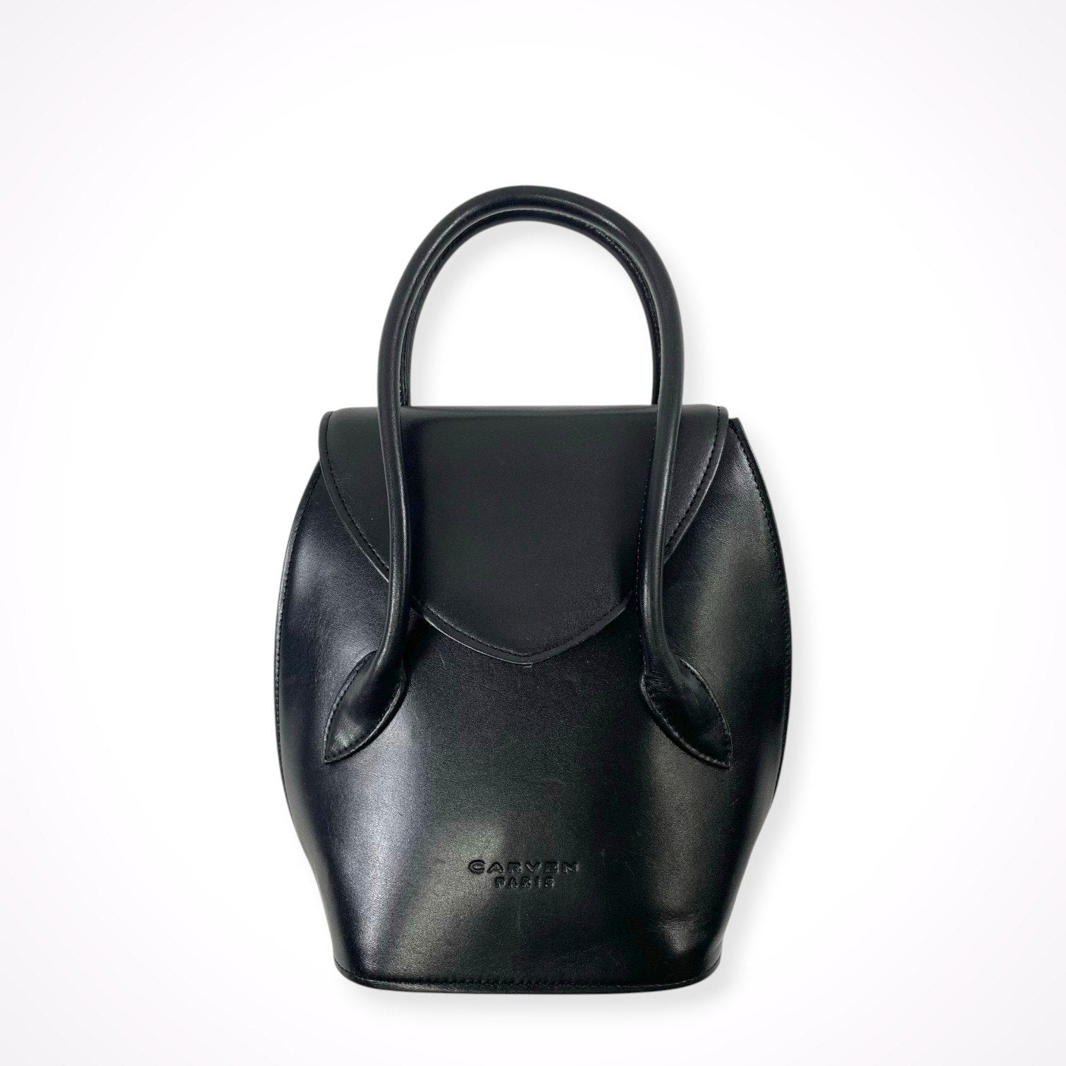 CARVEN Paris / 8-90s ヴィンテージレザーバッグ