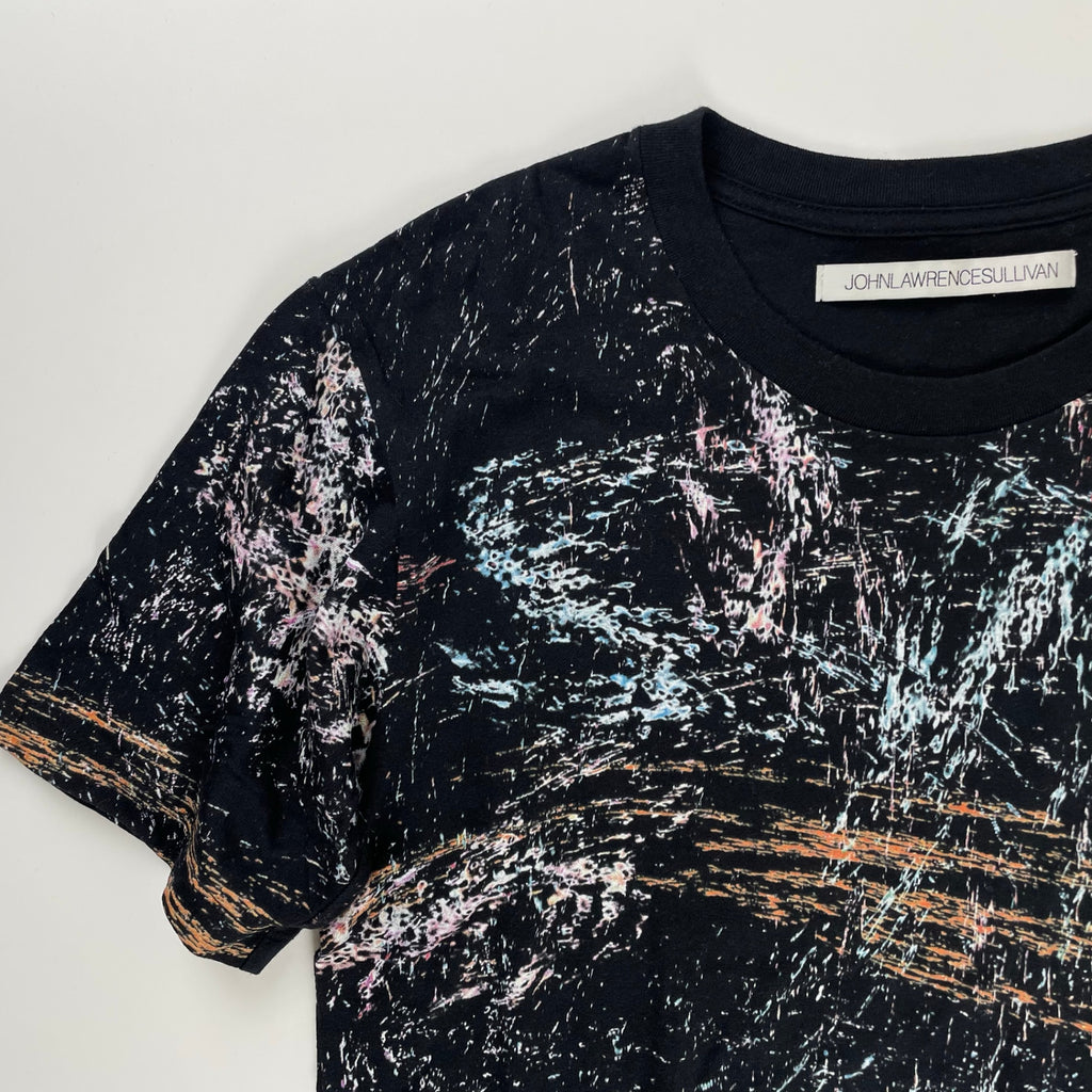 JOHN LAWRENCE SULLIVAN ジョンローレンスサリバン / アートプリントTEE ブラック 参考定価：20,000程度 SIZE：S