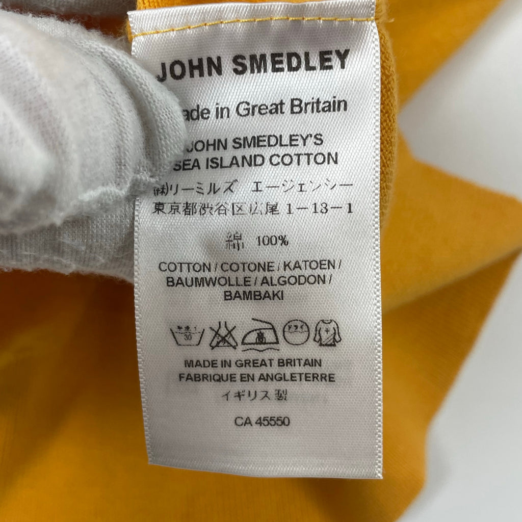 JOHN SMEDLEY / Vネックハイゲージニット 参考定価：40,000程度 SIZE:L