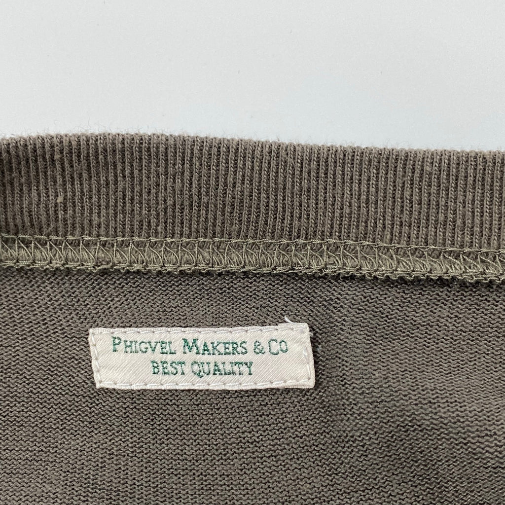 【ユニセックス】 PHIGVEL フィグベル / FOOTBALL LS TOP ニット カットソー PMAJ-CL04 中目黒 SIZE:0