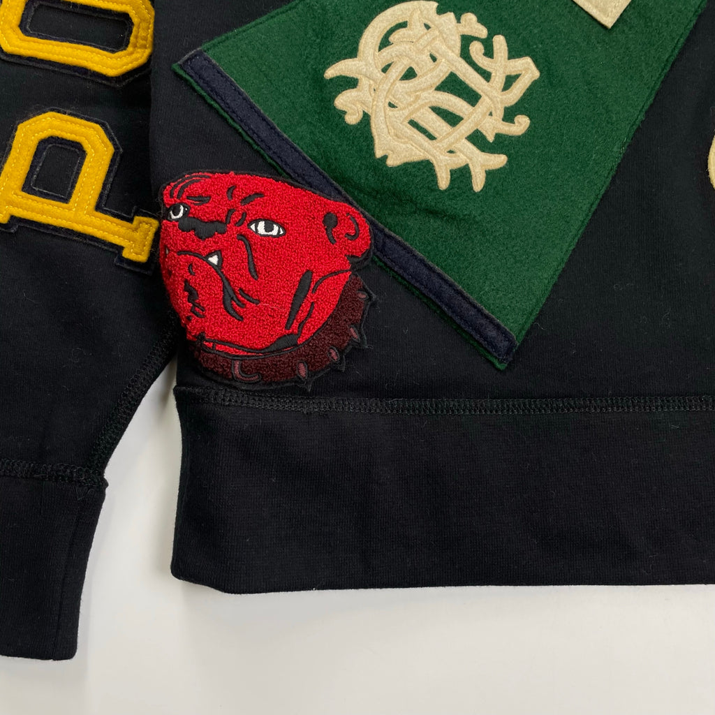 POLO RALPH LAUREN ポロ ラルフローレン / フルデコレーション スウェット ポロベア ウイングフット CYO 参考価格：60,000程度 SIZE:M