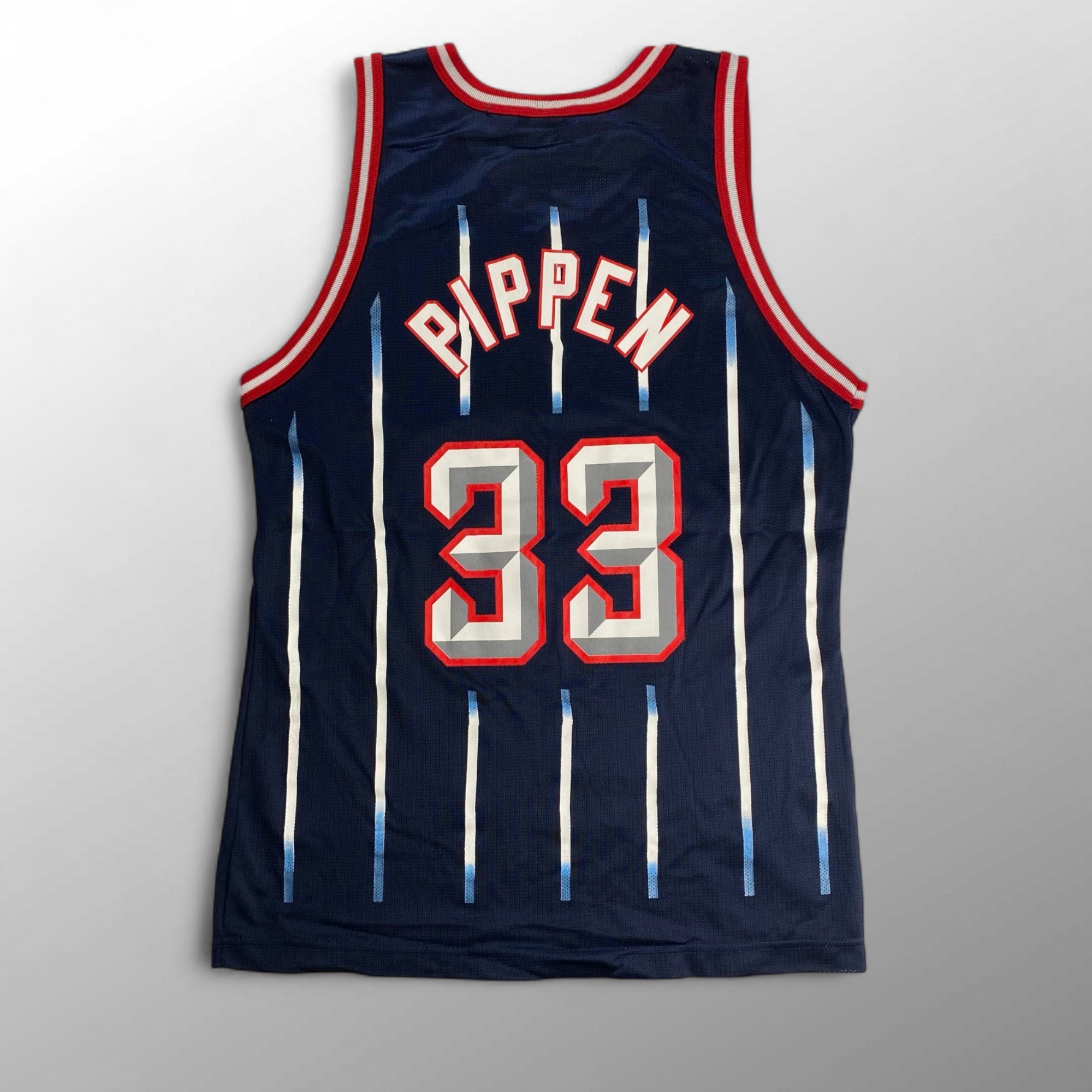 VINTAGE CHAMPION チャンピオン NBA / ゲームシャツ PIPPEN スコッティピッペン ROCKETS時代 33番 SIZE：40(L程度)