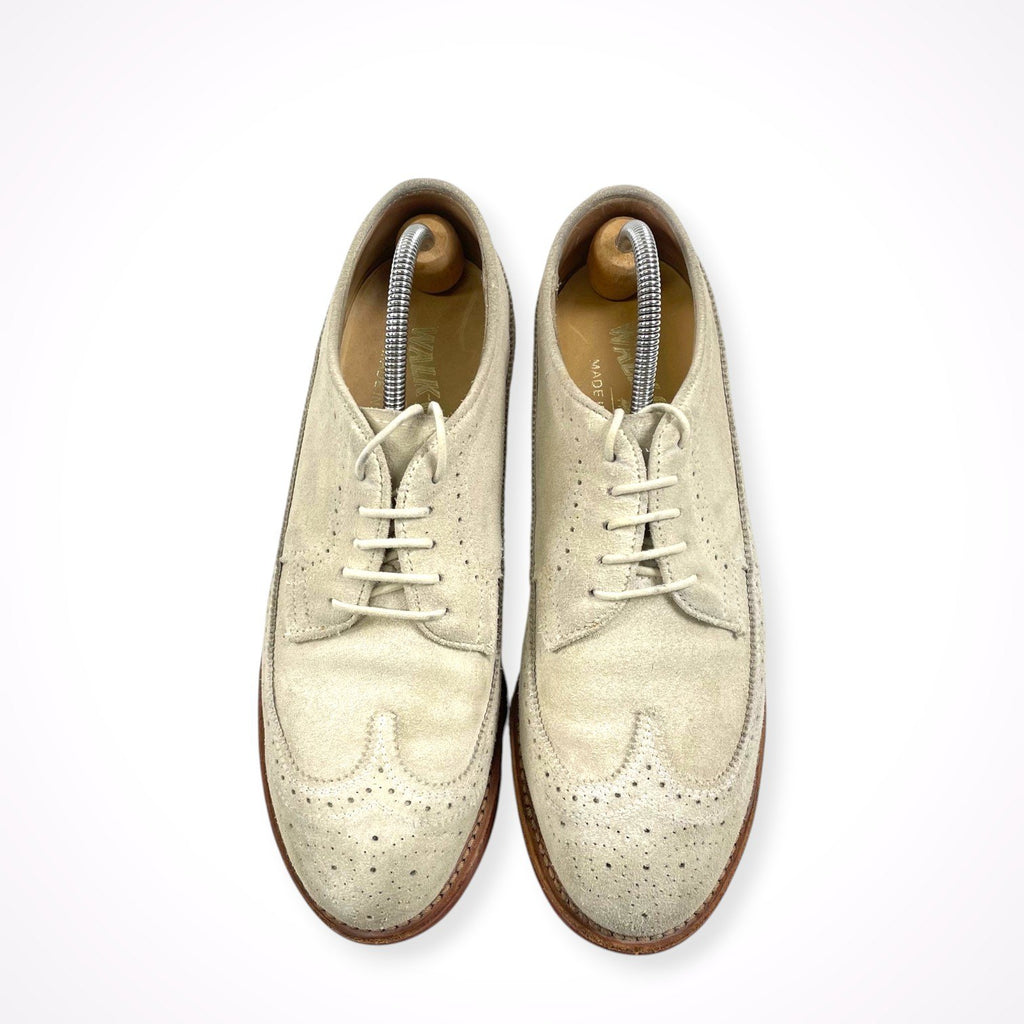 WALK-OVER / ホワイトスウェード CAMBRIDGE SIZE:7 1/2