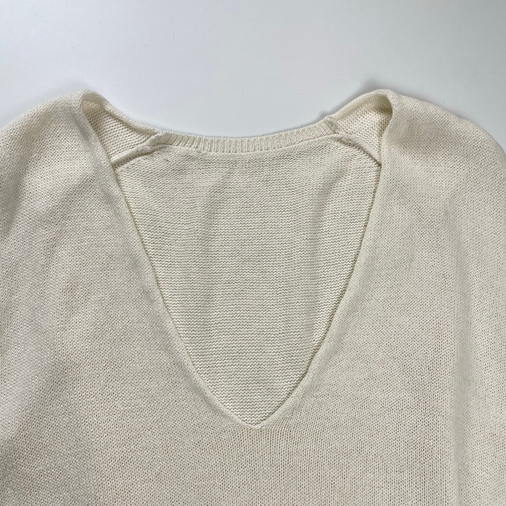 GALLARDA GALANTE ガリャルダ ガランテ / 深Vネックニットベスト 24SS 参考定価：16,000+tax SIZE:FREE