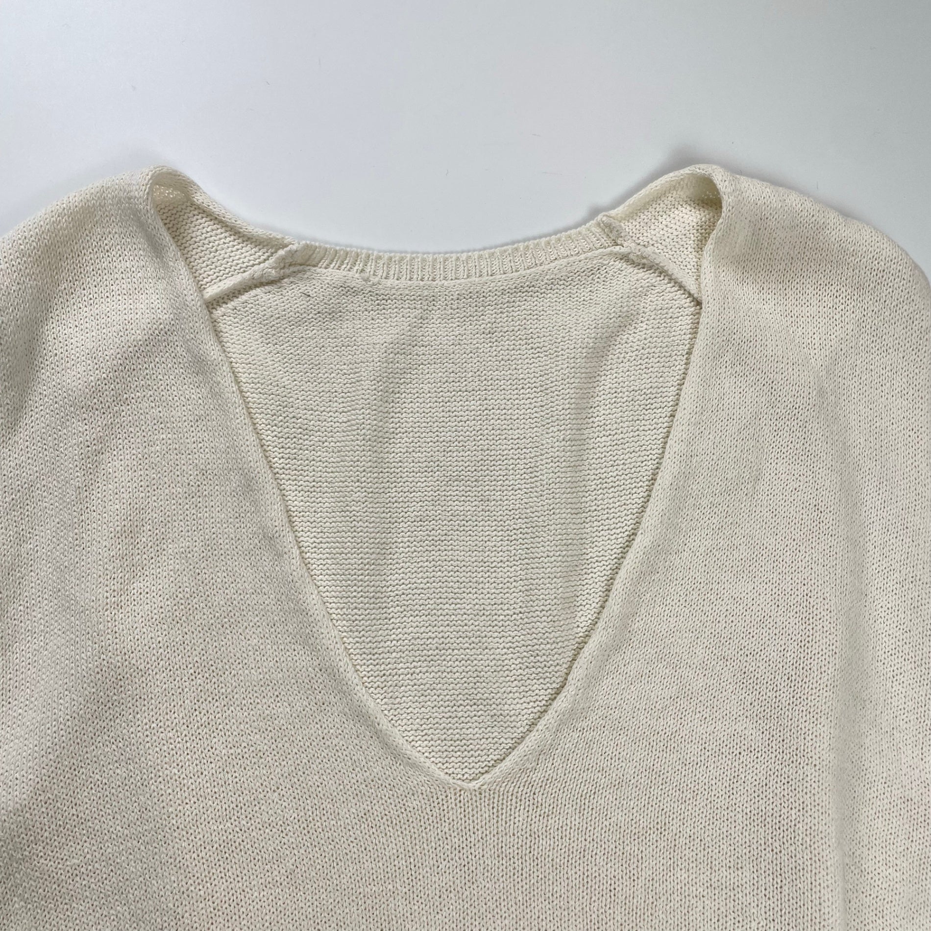 GALLARDA GALANTE ガリャルダ ガランテ / 深Vネックニットベスト 24SS 参考定価：16,000+tax SIZE:FREE