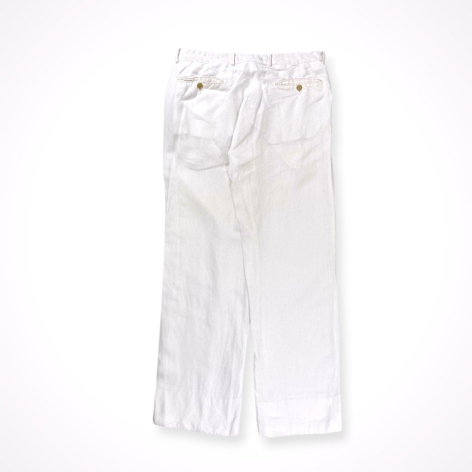Polo by Ralph Lauren / イタリア製 ピュアリネンパンツ SIZE:32